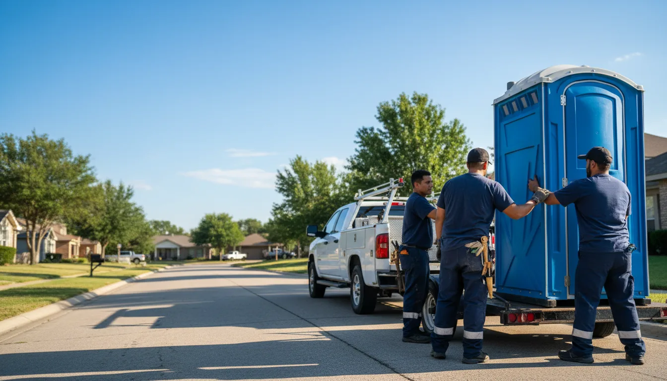 Portable Toilet Rental in Geronimo, OK near me
